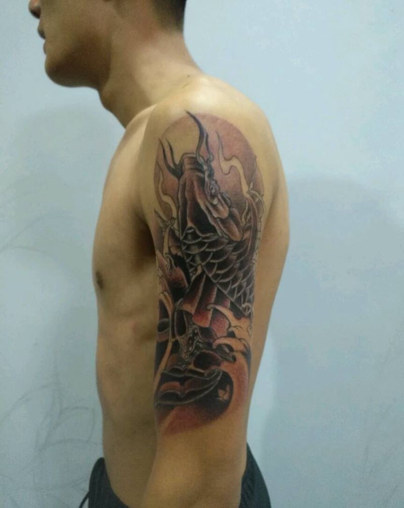 修改上色纹身图片