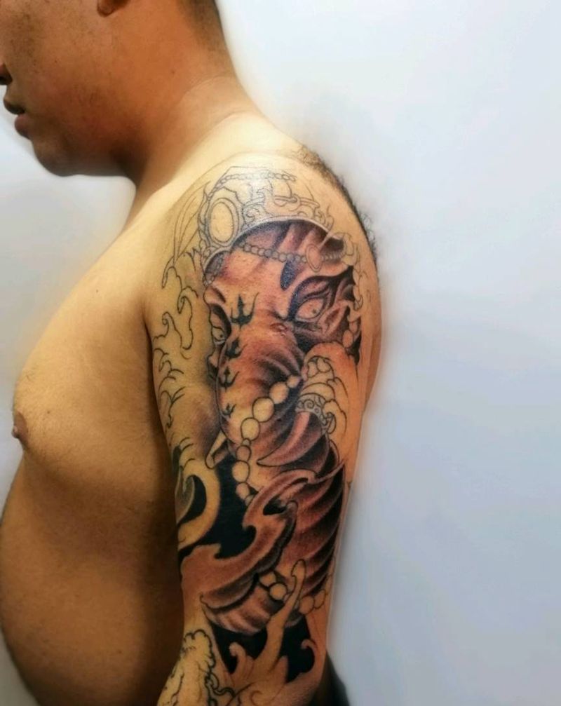 近期未完成作品纹身图片