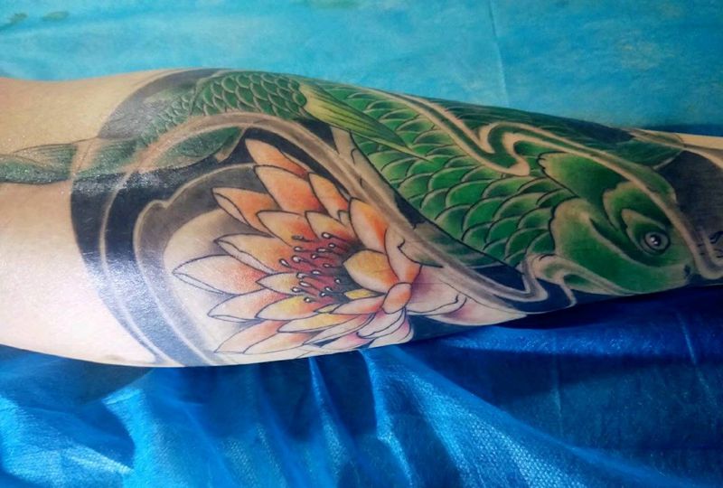 鱼纹身图片