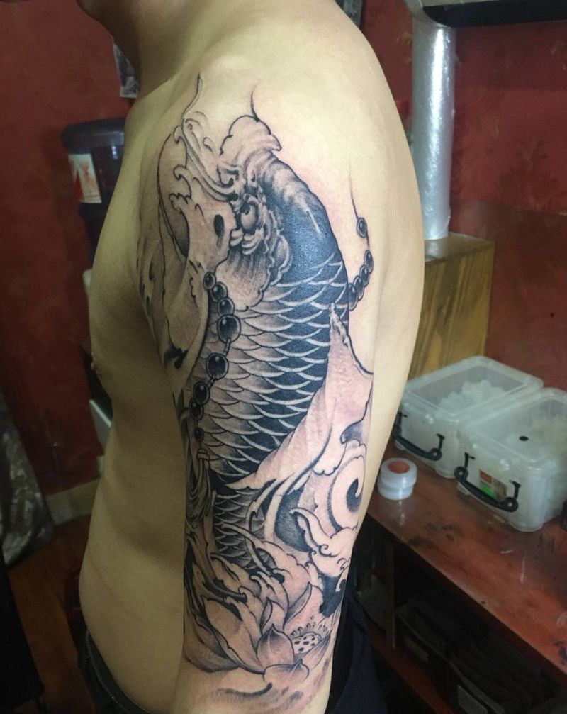 小白礼物纹身图片