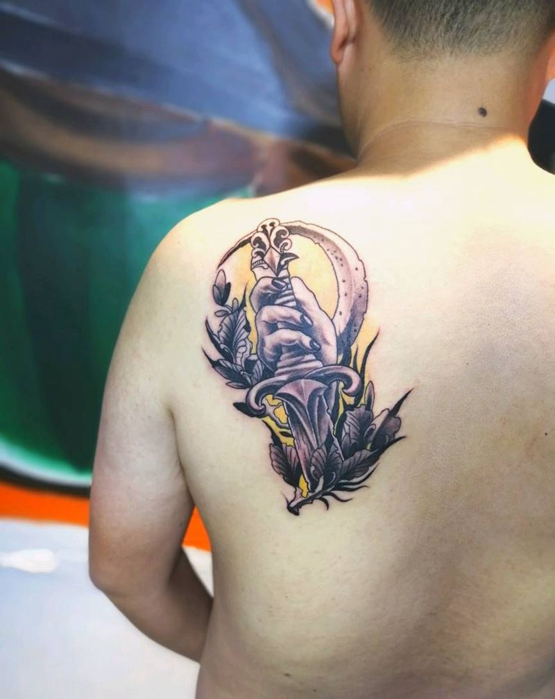 欧美风格纹身图片