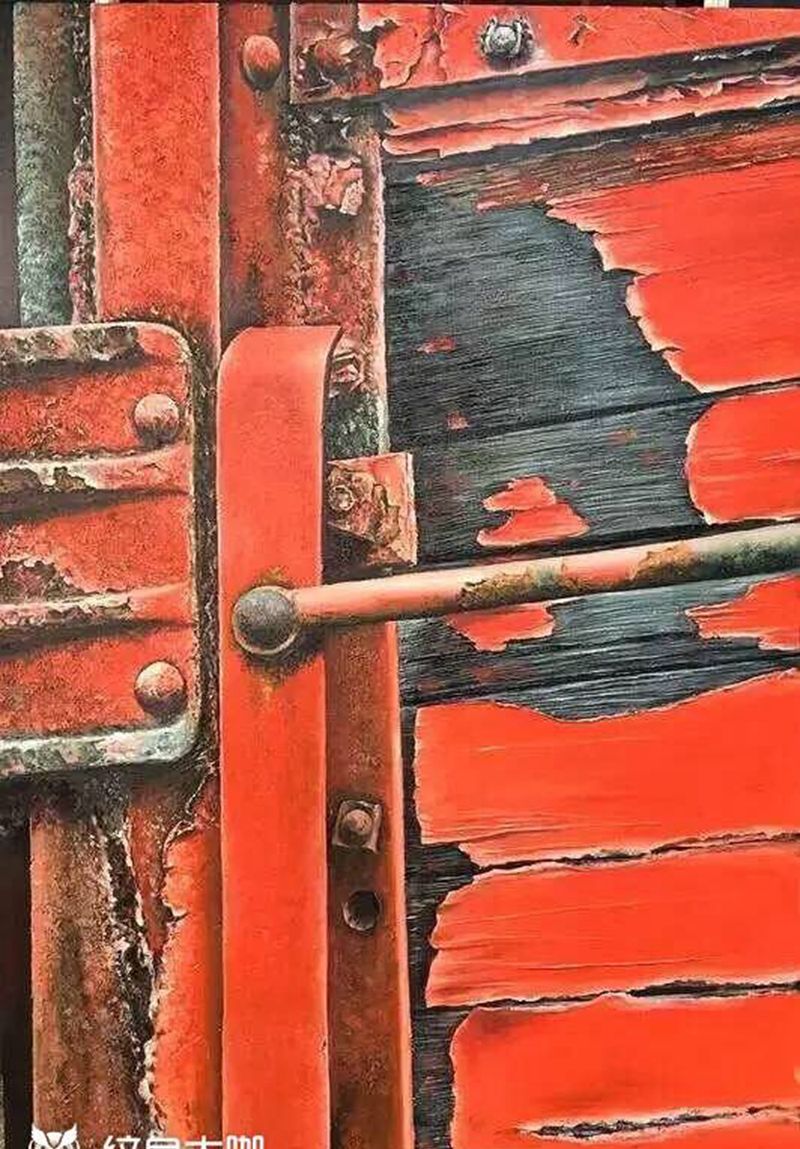 个人油画作品纹身图片_油画纹身图案