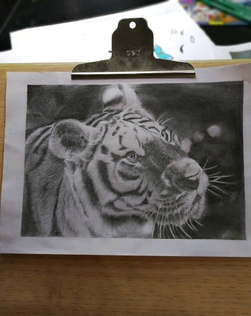 绘画作品纹身图片