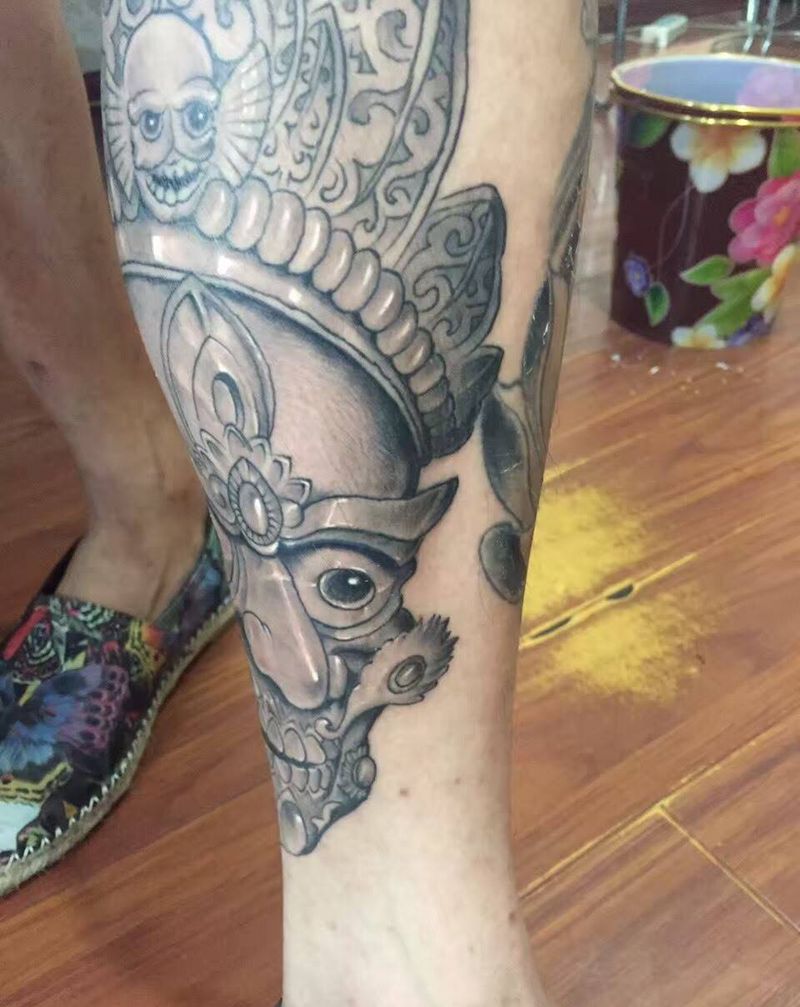 嘎巴拉纹身图片