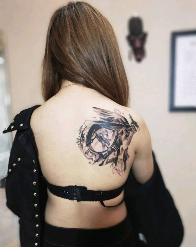 欧美遮盖纹身图片