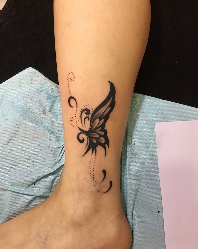 蝴蝶纹身图片