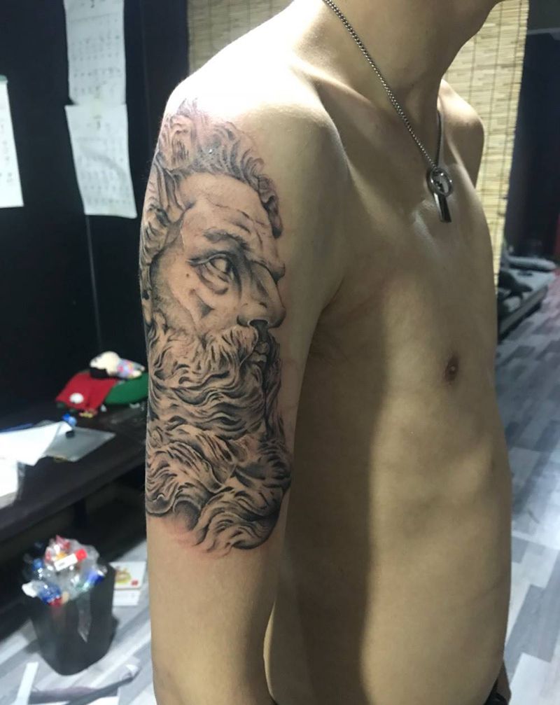 波赛冬纹身图片