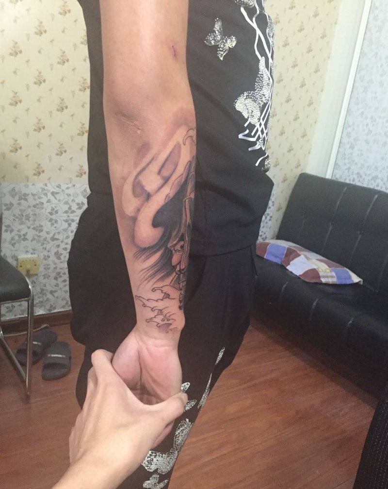 般若,新传统纹身图片