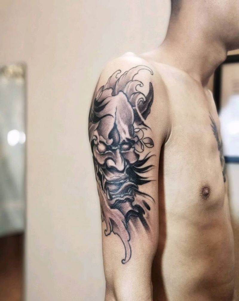 老图上色纹身图片