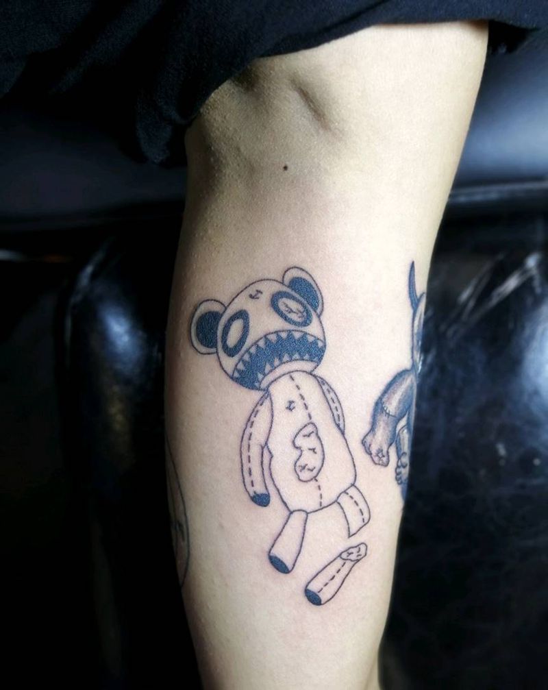 坏掉的玩偶纹身图片