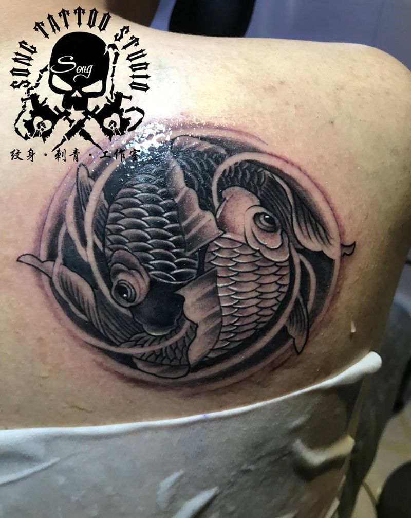 鱼纹身图片