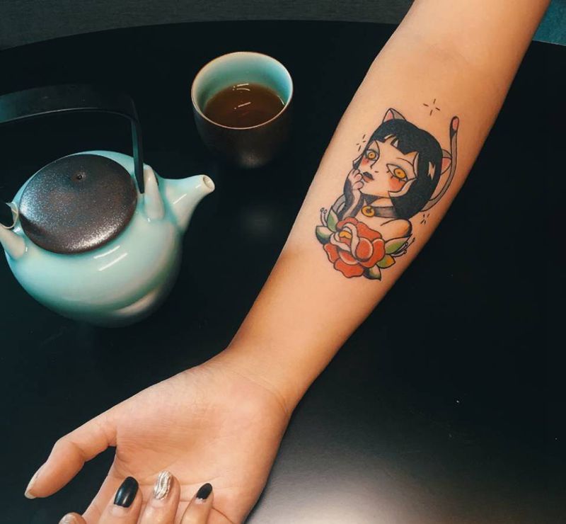 买家秀纹身图片