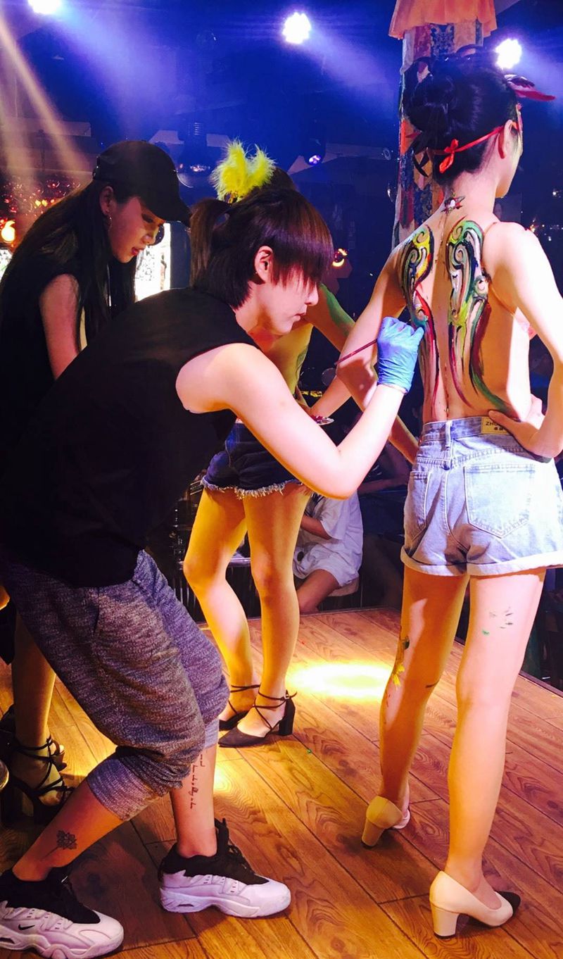 这两天的纹身派对随拍， 活动圆满成功，纹身图片