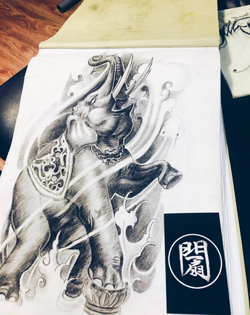 学员作品纹身图片