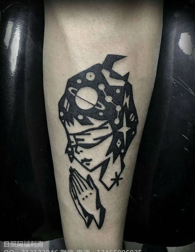 图腾纹身图片_手臂图腾纹身图案