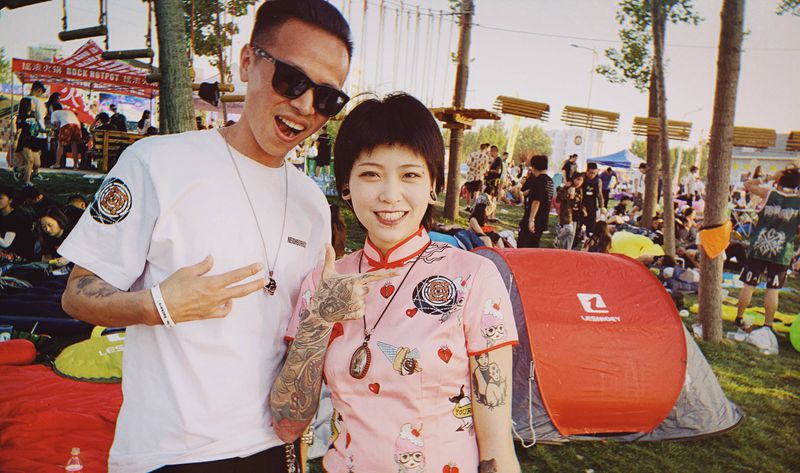 迷笛音乐节纹身图片_手臂纹身图案