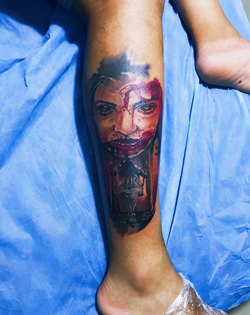 无题纹身图片_欧美写实纹身图案