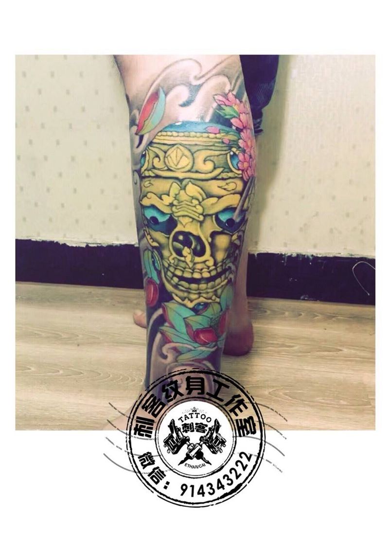 嘎巴拉纹身图片