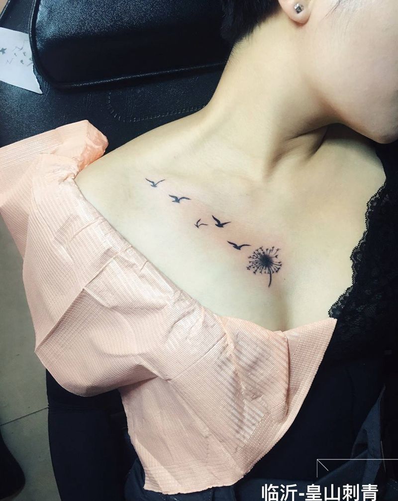 一波小清新纹身图片