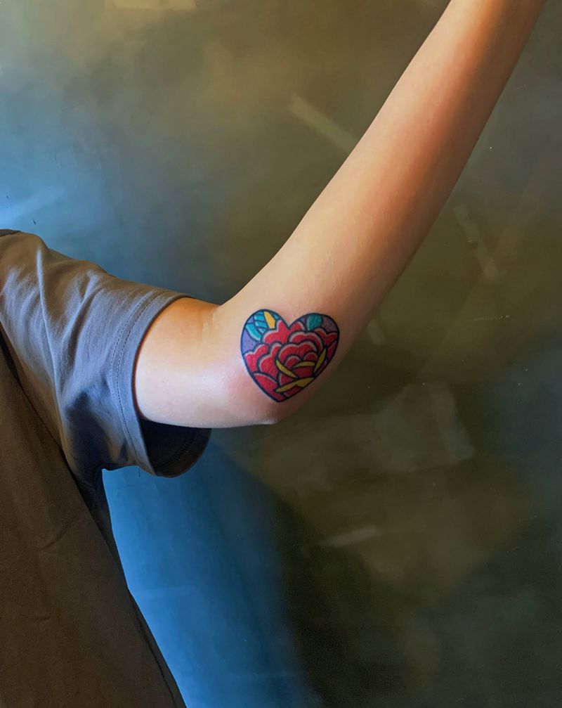 没有名字纹身图片_Old School纹身图案