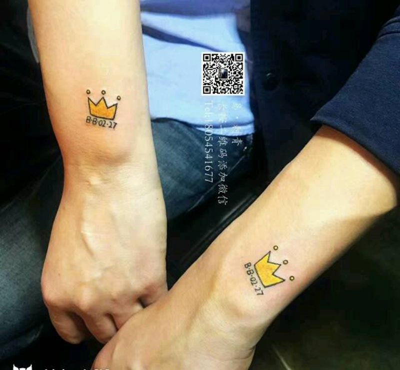 情侣小图纹身图片