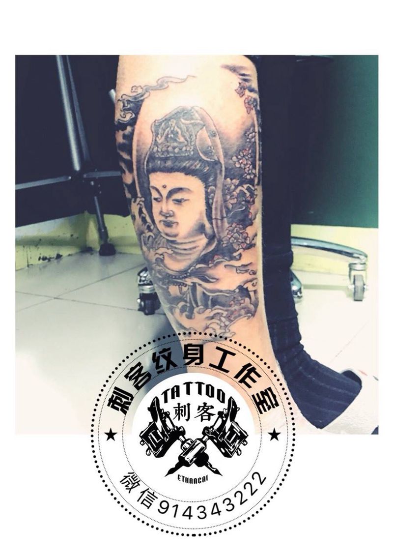 菩萨纹身图片