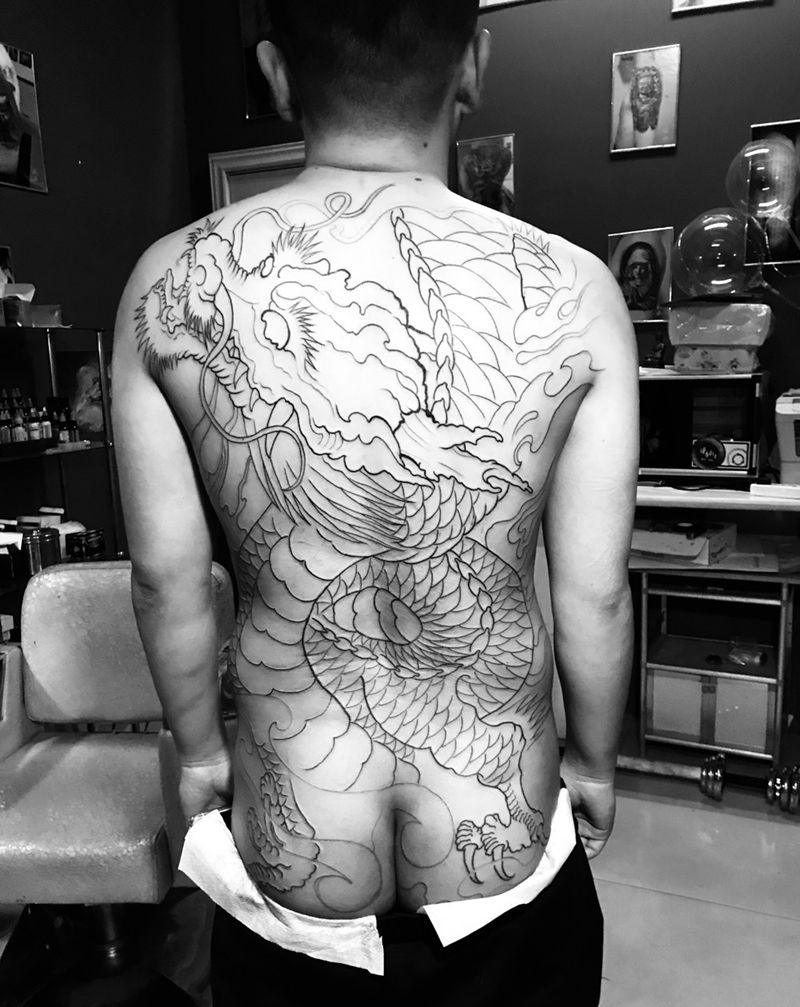 第一次纹身图片