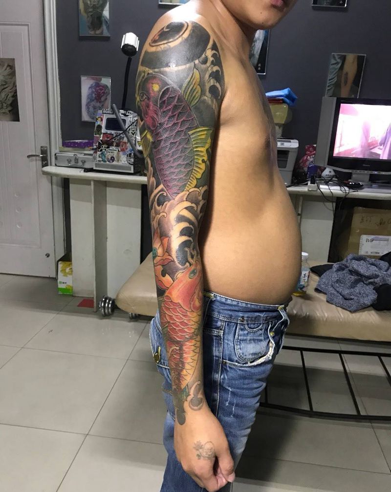 继续覆盖纹身图片