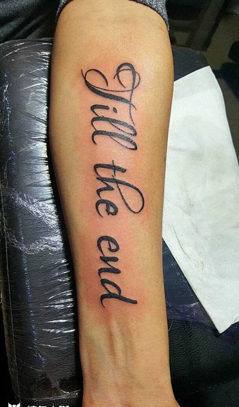 永恒的纪念纹身图片