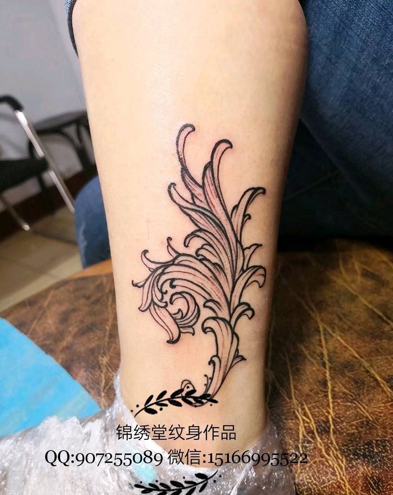 特写纹身图片