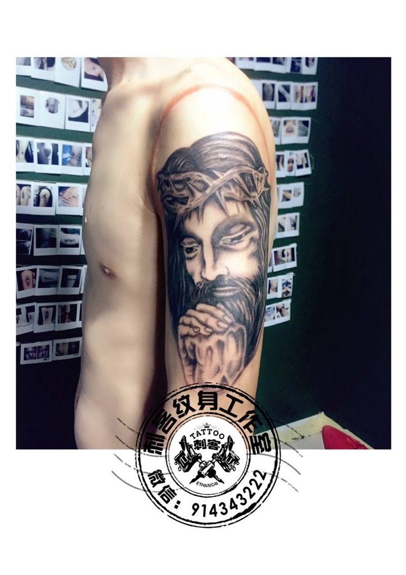 耶和华纹身图片