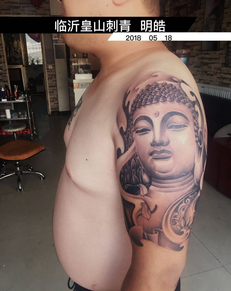 佛纹身图片