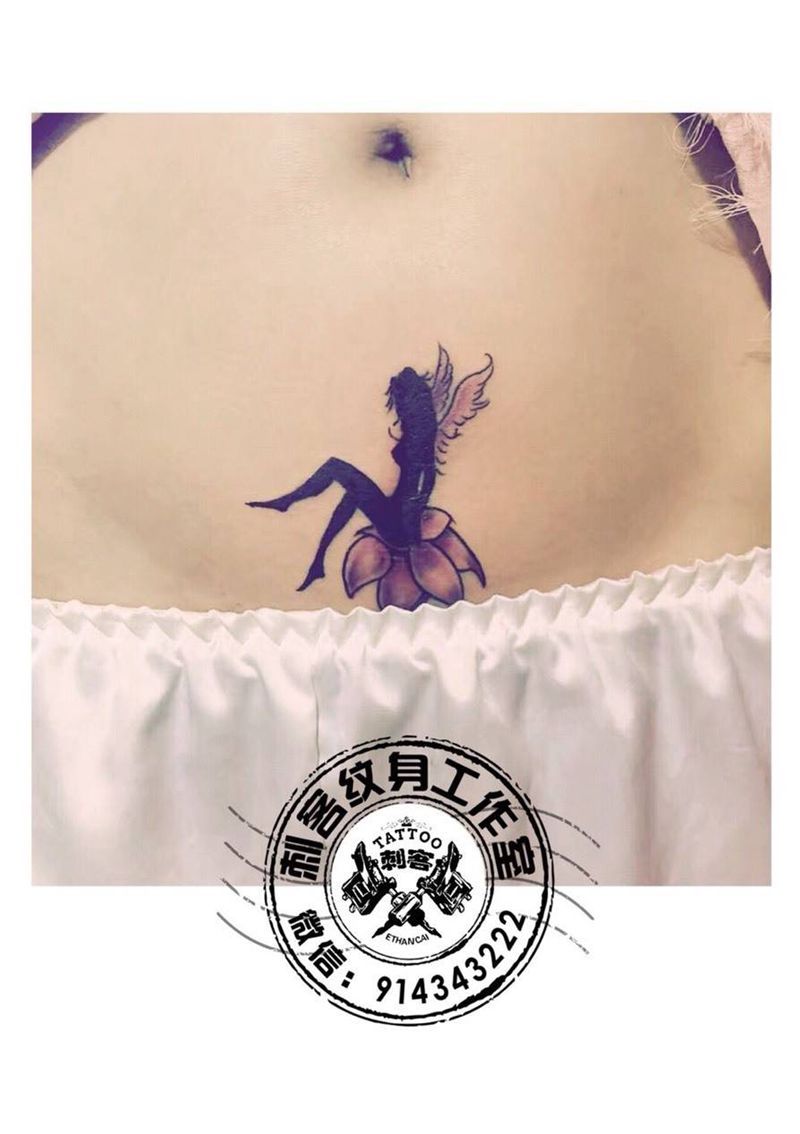 花仙子纹身图片