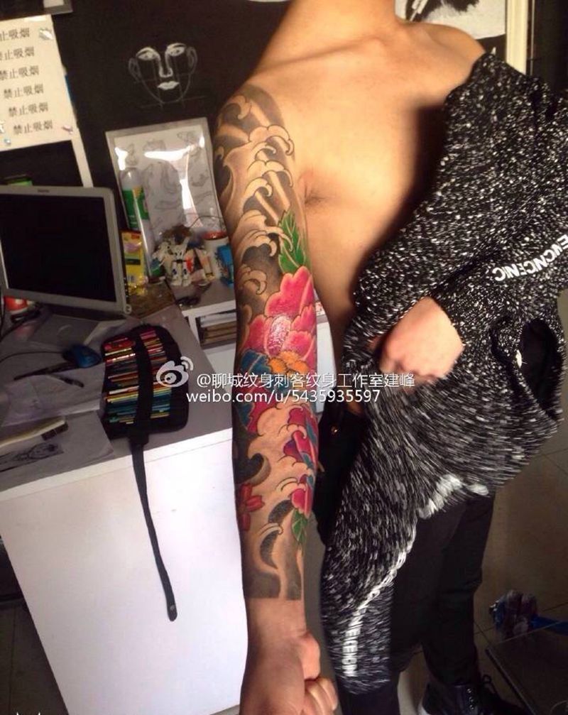 各种花纹身图片