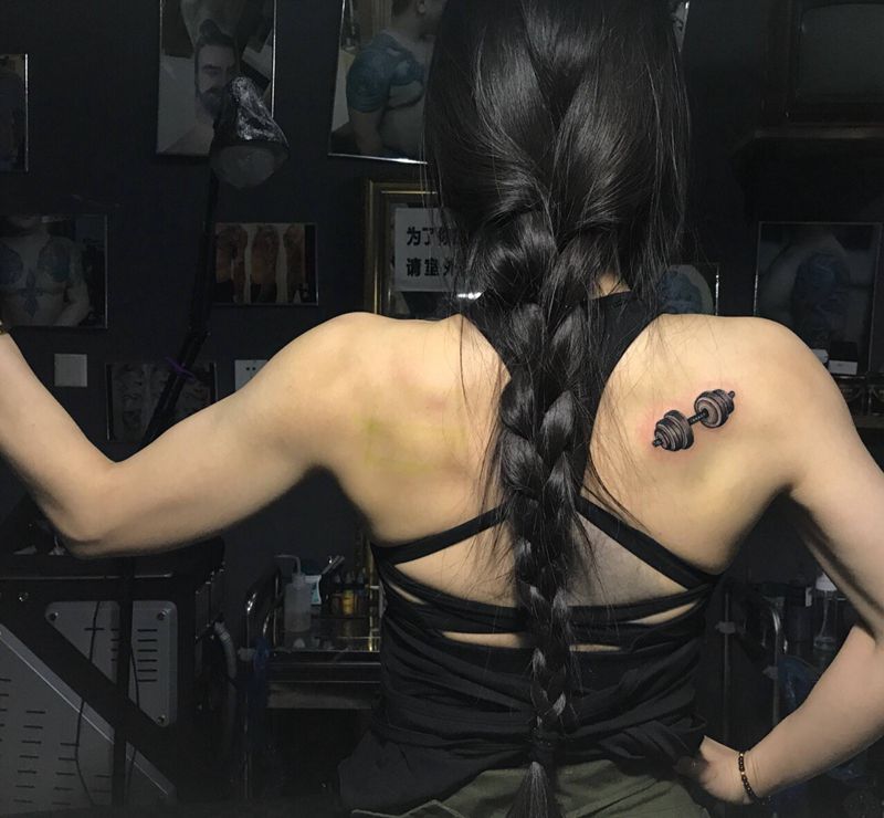 这身材纹身图片