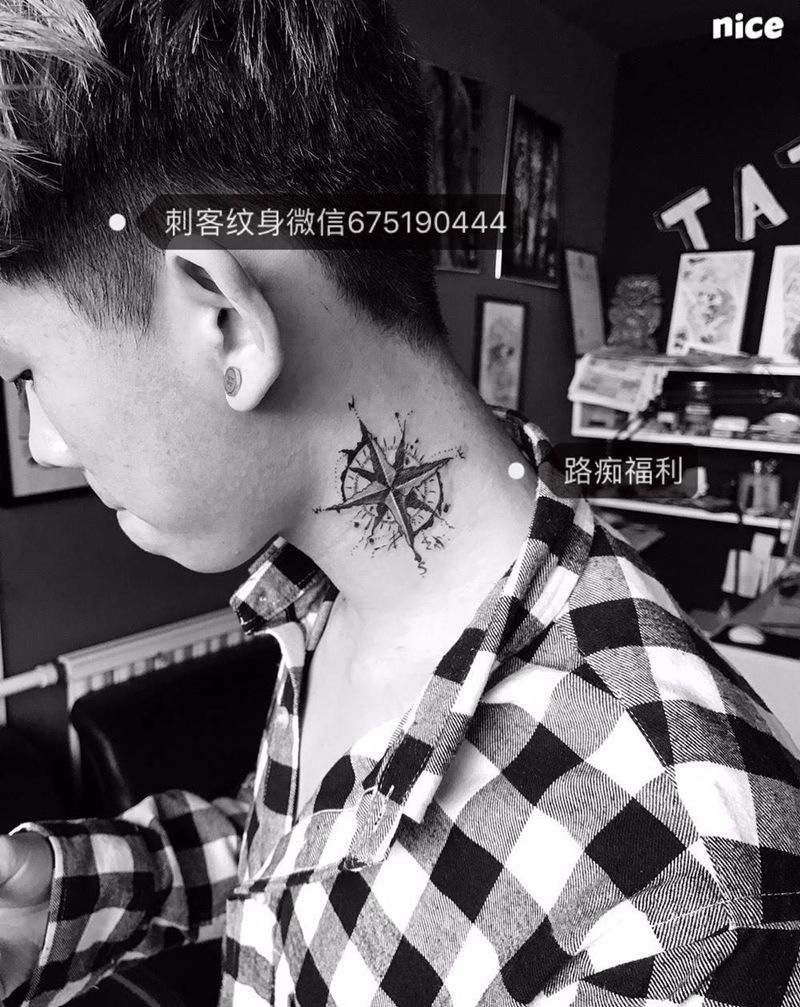 路痴专用纹身图片