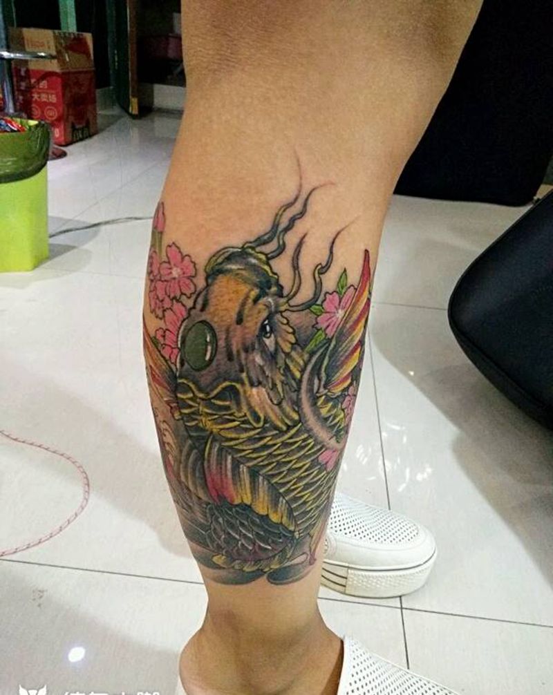 锦鲤 ☺纹身图片