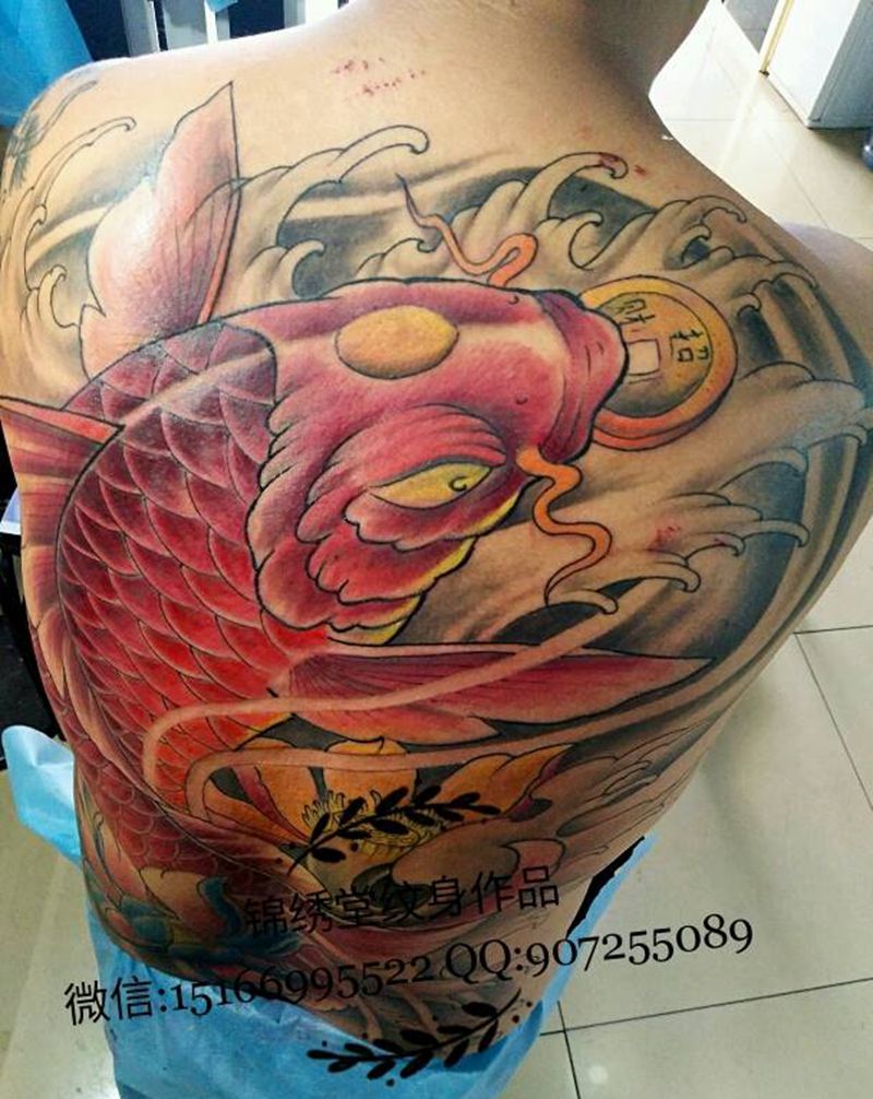 锦鲤纹身图片