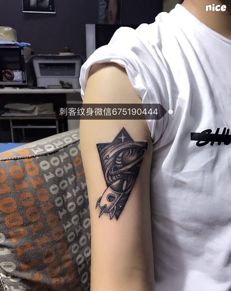 带你飞纹身图片