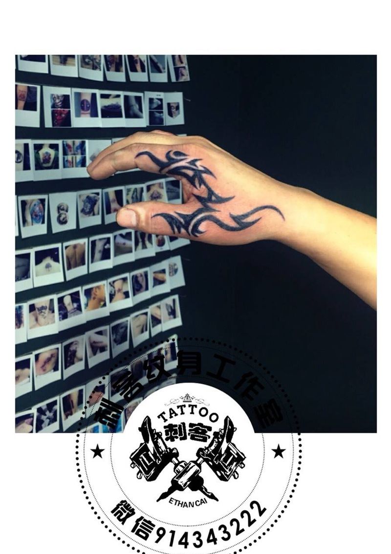 疤痕遮盖纹身图片