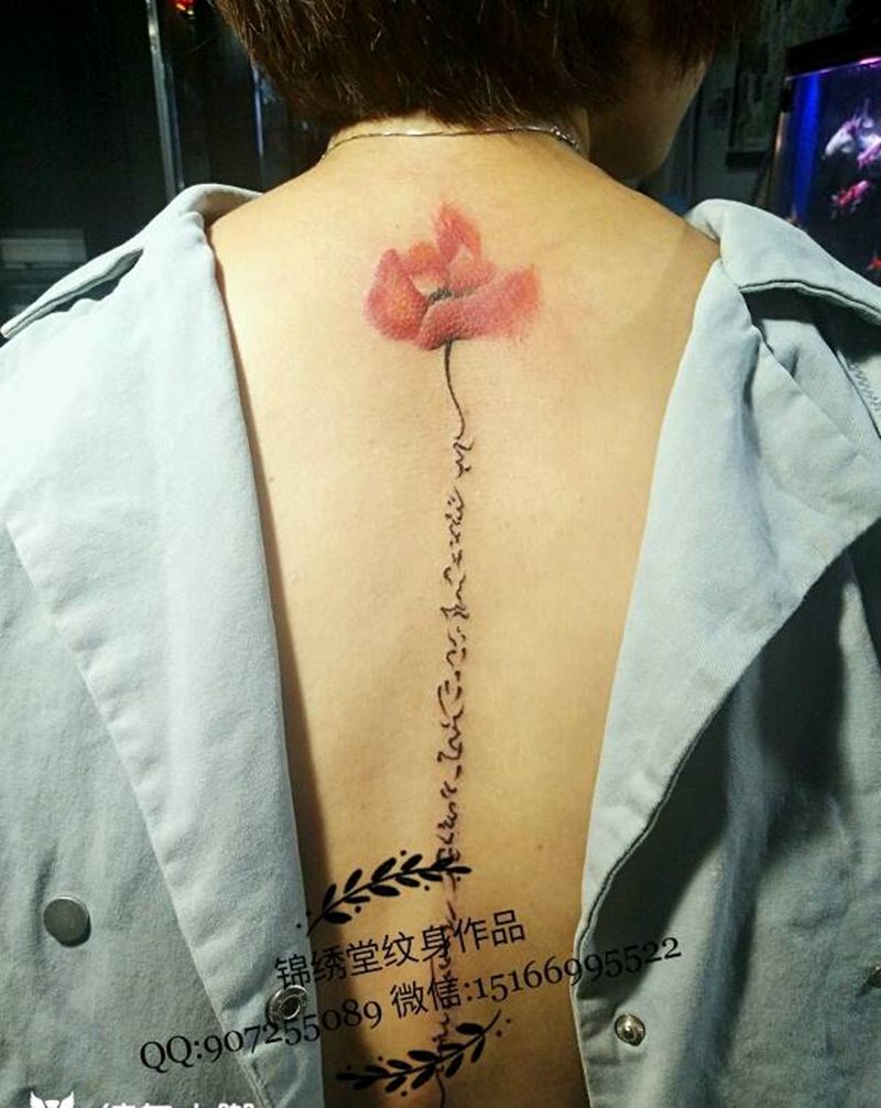 美纹身图片