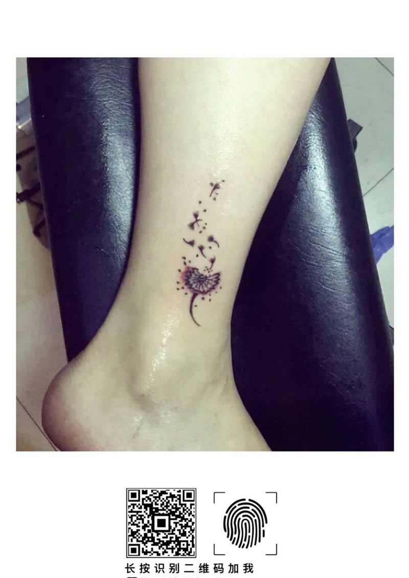 蒲公英纹身图片