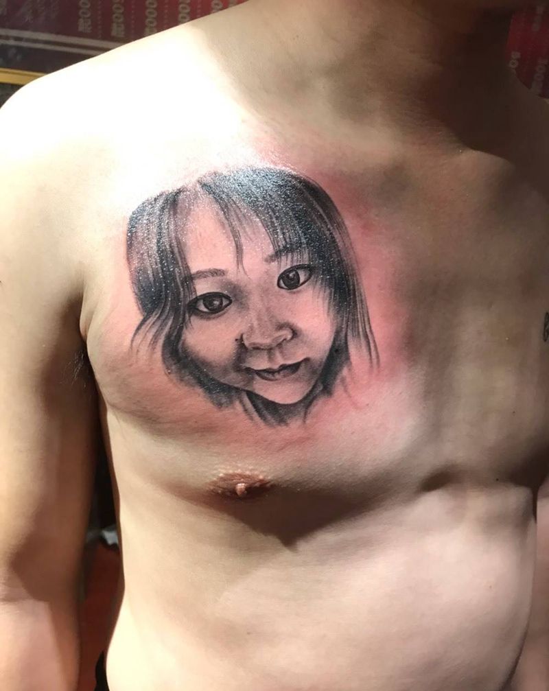 肖像纹身图片
