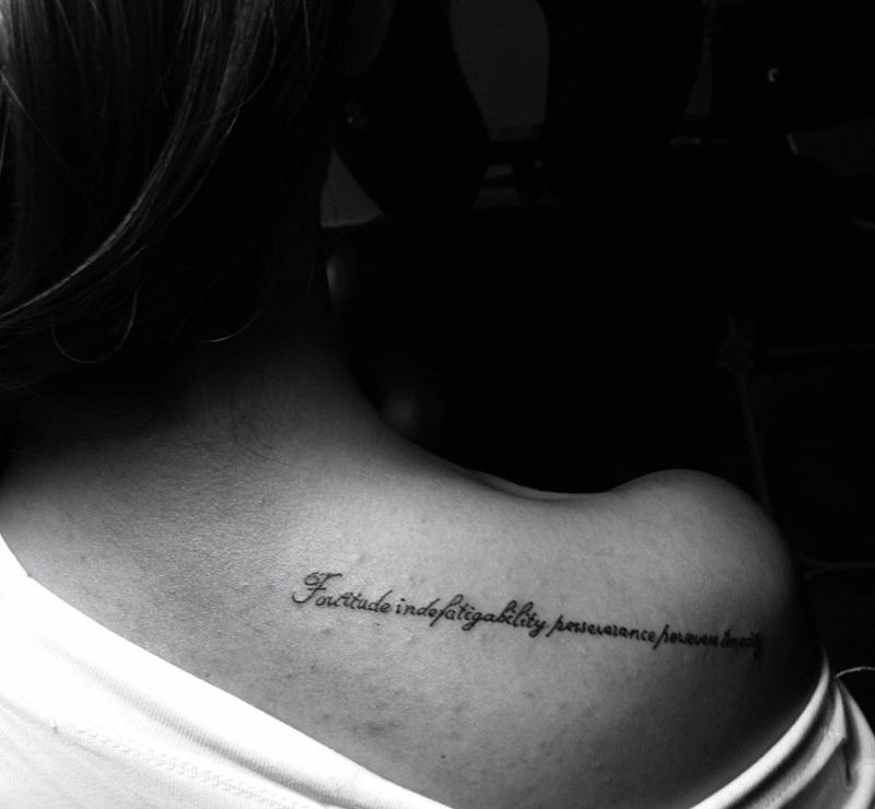 小英文纹身图片_成品字符原创纹身图案