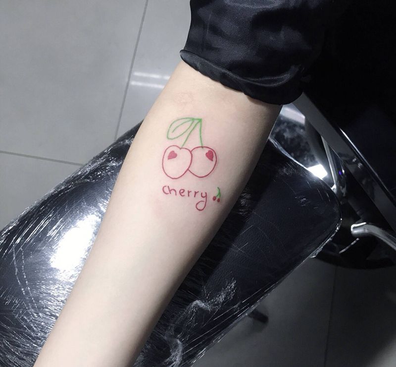 小清新纹身图片