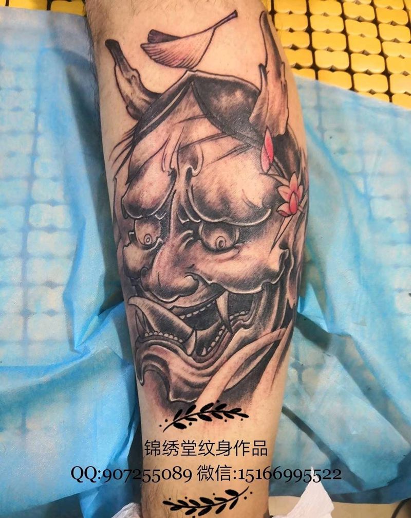 般诺纹身图片_新传统纹身图案