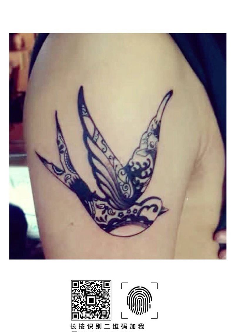 飞燕纹身图片