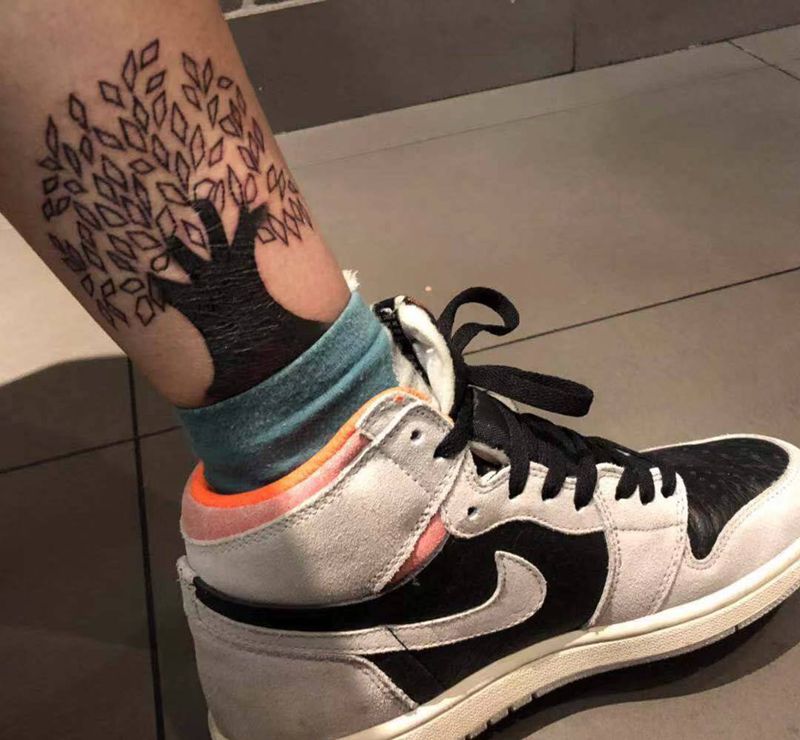 超级无敌特别厉害的遮盖纹身图片