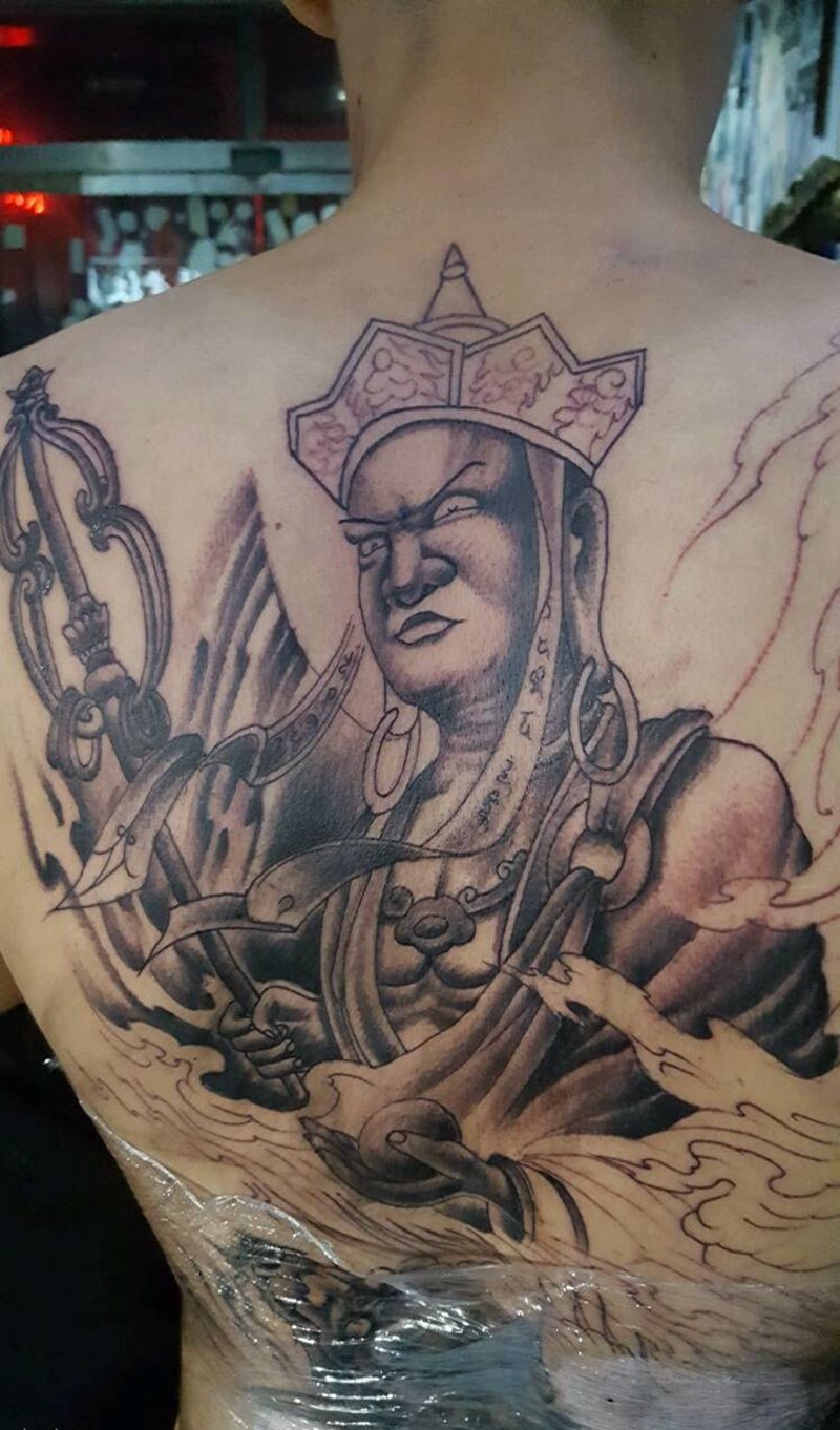 地藏王纹身图片