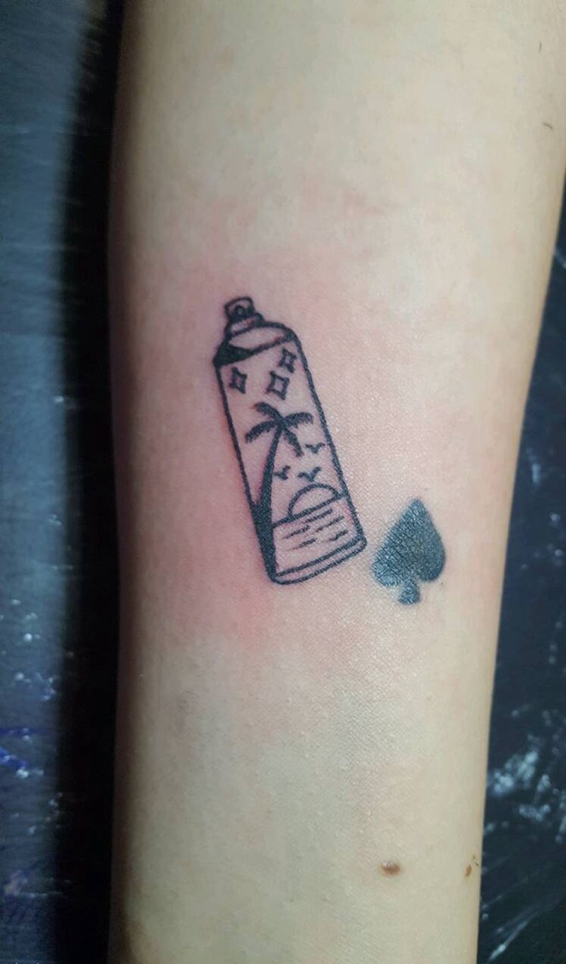 水瓶 清新小图纹身图片